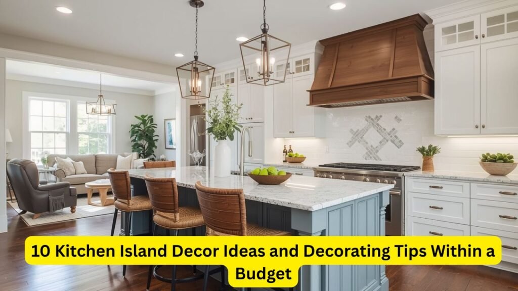 10 Kitchen Island Decor Ideas and Decorating Tips Within a Budget