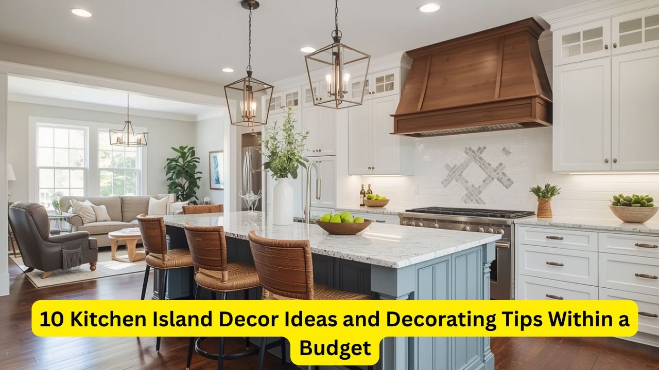 10 Kitchen Island Decor Ideas and Decorating Tips Within a Budget