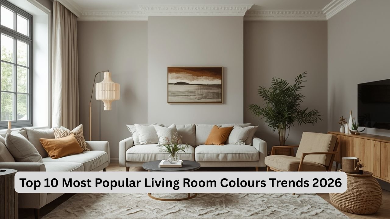 Top 10 Most Popular Living Room Colours Trends 2026
