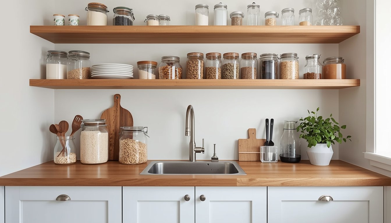 How to makeover a kitchen cheaply - 10 ideas.