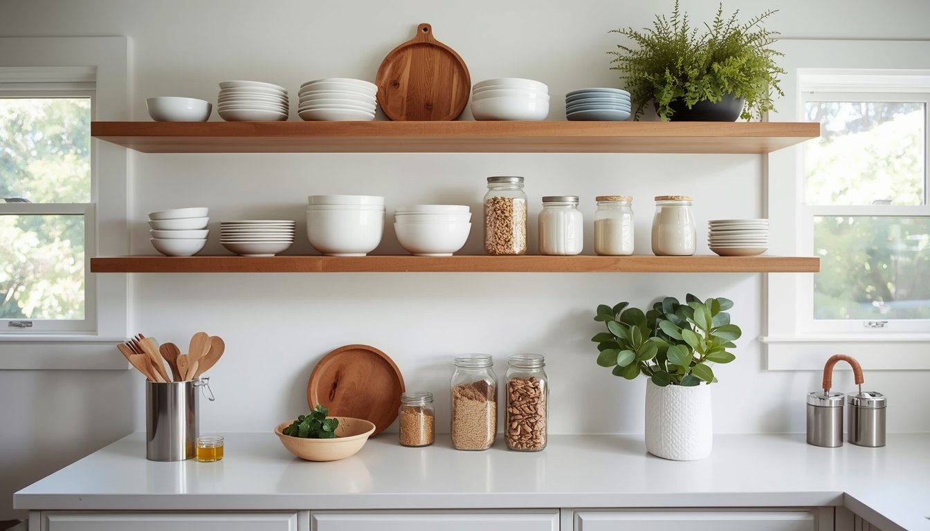 How to makeover a kitchen cheaply - 10 ideas.