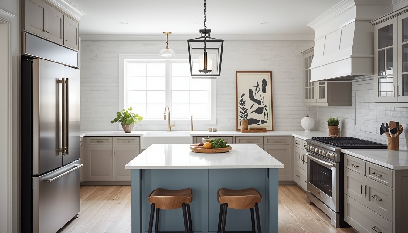 How to makeover a kitchen cheaply - 10 ideas.