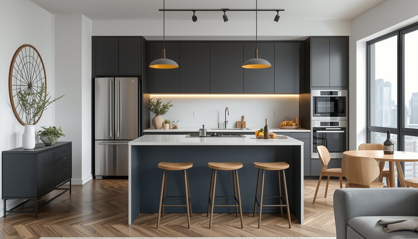 kitchen decor ideas for apartments-10 ideas